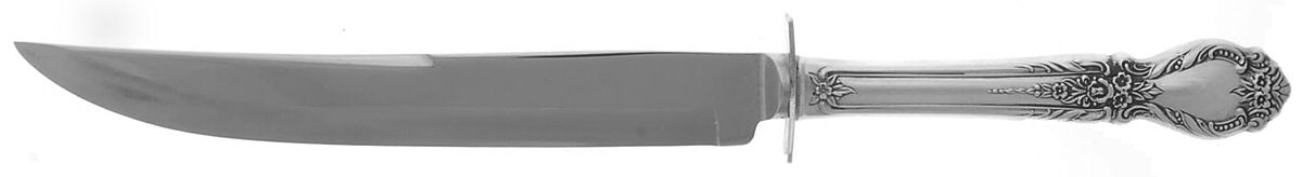 Brocade (Sterling, 1950) Small Steak Carving Knife with Stainless Blade by International Silver-1