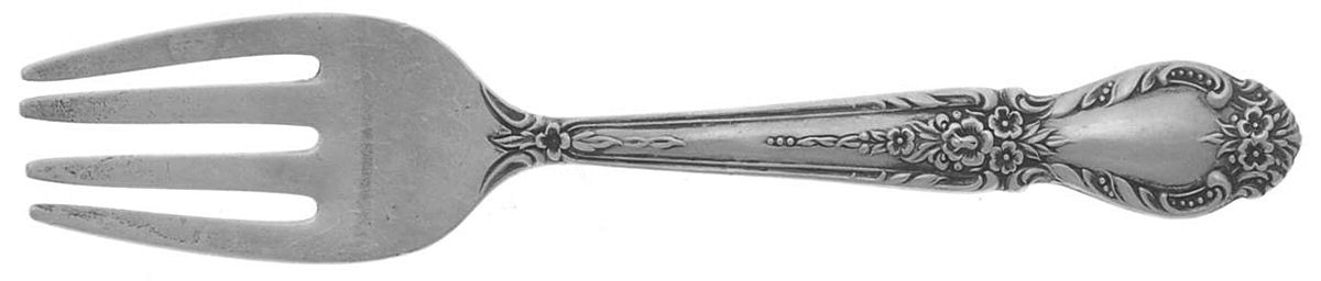 Brocade (Sterling, 1950) Baby Fork by International Silver-1