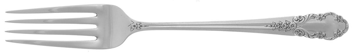 Bridal Veil (Sterling, 1950, No Monograms) Youth Fork by International Silver-1