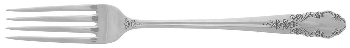 Bridal Veil (Sterling, 1950, No Monograms) Fork by International Silver-1