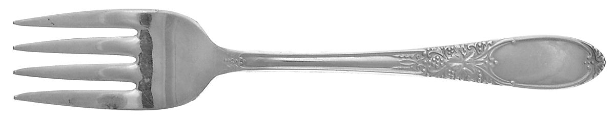 Burgundy-Champagne (Silverplate, 1934) Dessert Fork by International Silver-1