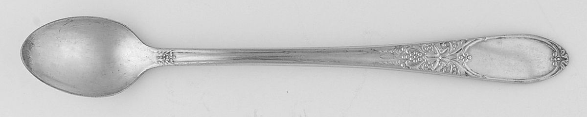Burgundy-Champagne (Silverplate, 1934) Infant Feeding Spoon by International Silver-1
