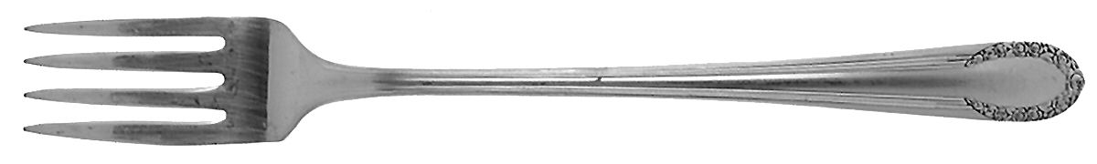 California Blossom (Silverplate, 1941) Grille Fork (Viande) by International Silver-1