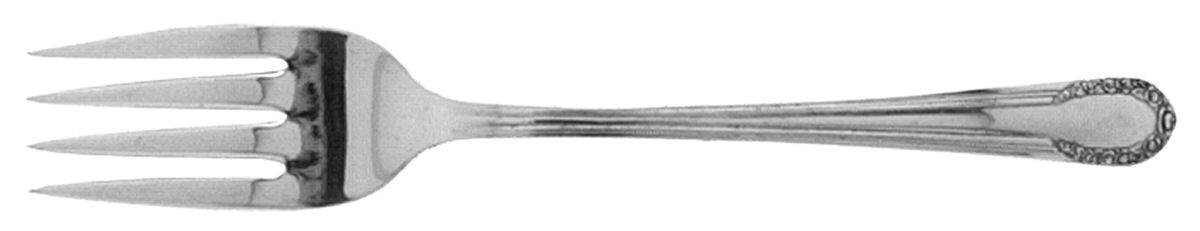 California Blossom (Silverplate, 1941) Individual Salad Fork by International Silver-1
