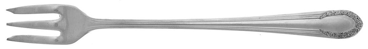 California Blossom (Silverplate, 1941) Cocktail/Seafood Fork by International Silver-1