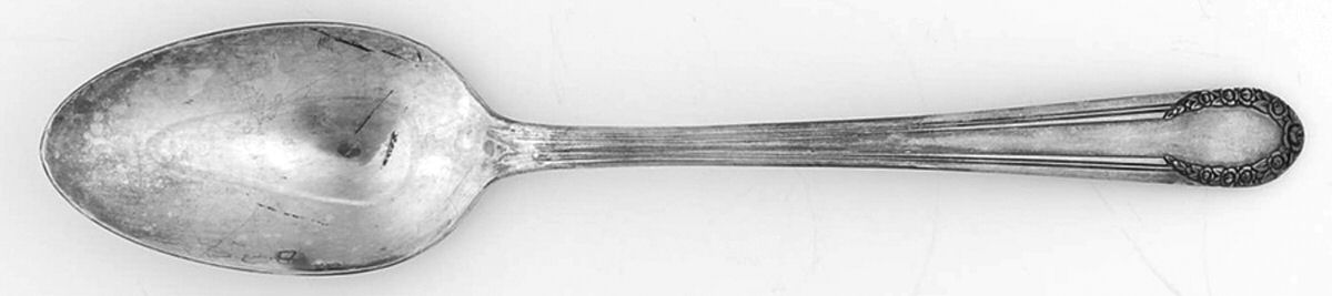 California Blossom (Silverplate, 1941) Tablespoon (Serving Spoon) by International Silver-1