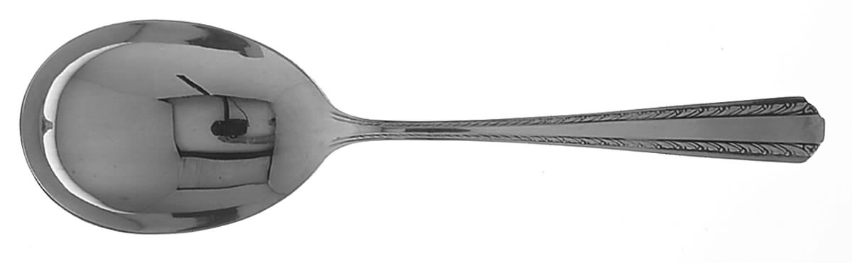 Camelot-Harvest (Silverplate) Preserve Spoon by International Silver-1