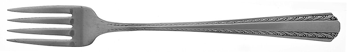Camelot-Harvest (Silverplate) Grille Fork (Viande) by International Silver-1