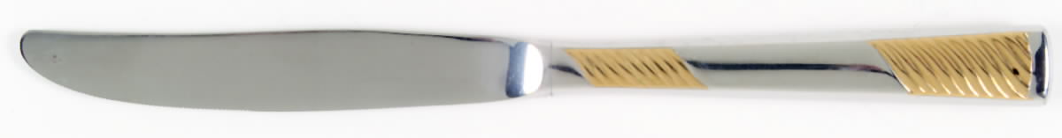 Calypso (Stainless, Gold Accent) Modern Hollow Knife by International Silver-1