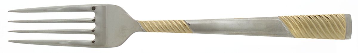 Calypso (Stainless, Gold Accent) Fork by International Silver-1