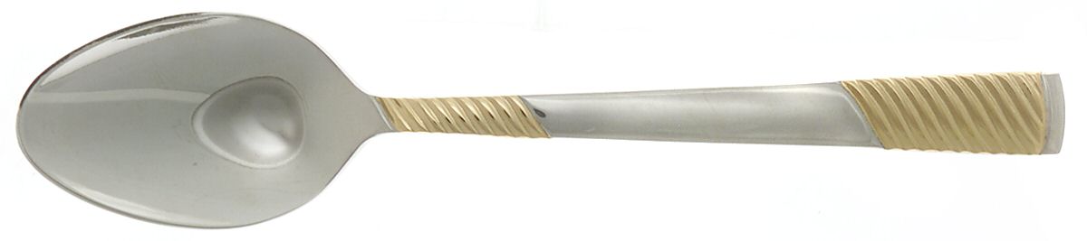 Calypso (Stainless, Gold Accent) Teaspoon by International Silver-1