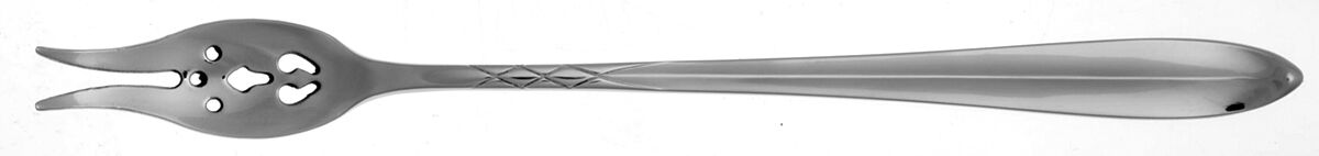 Calypso (Stainless, Lyon) Long Handle Olive Fork HC by International Silver-1