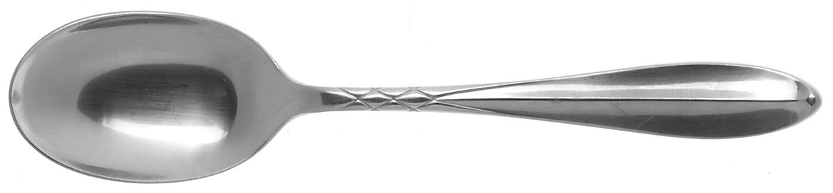 Calypso (Stainless, Lyon) Place/Oval Soup Spoon by International Silver-1