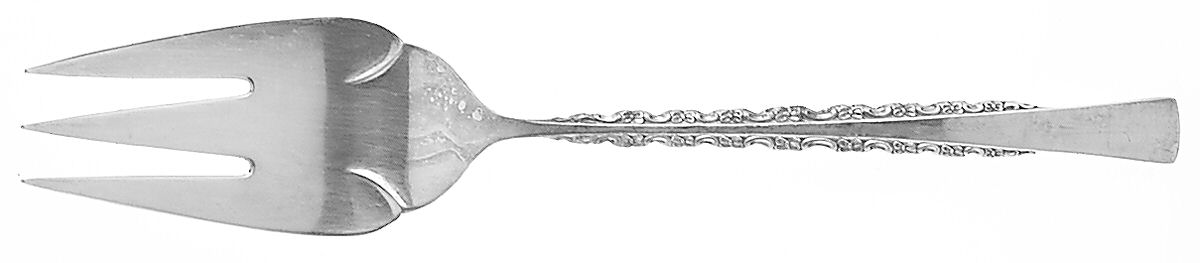 Camille (Silverplate, 1971) Large Solid Cold Meat Serving Fork by International Silver-1