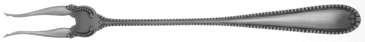 Cambridge (Sterling, 1899) Long Handle Pickle/Olive Fork by International Silver-1