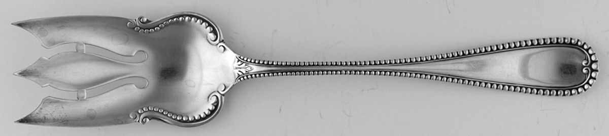Cambridge (Sterling, 1899) Solid Salad Serving Fork by International Silver-1