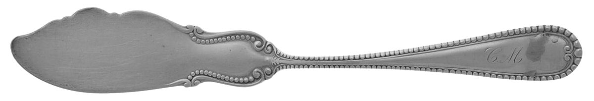 Cambridge (Sterling, 1899) Flat Handle Master Butter Knife by International Silver-1
