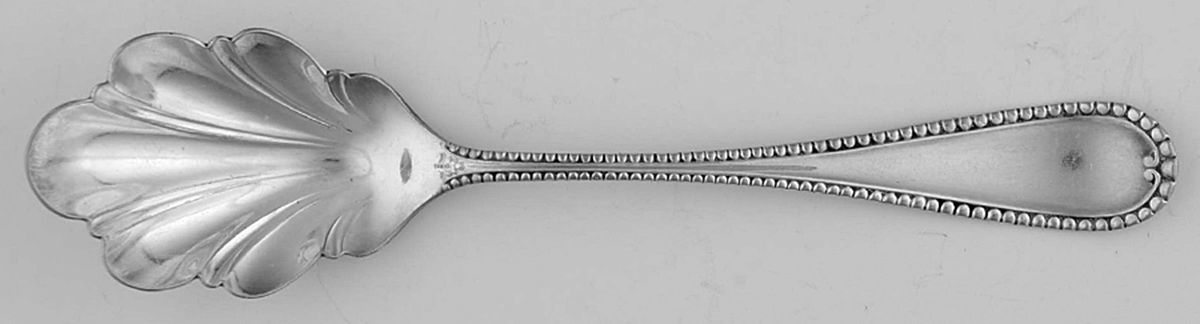 Cambridge (Sterling, 1899) Sugar Shell Spoon by International Silver-1