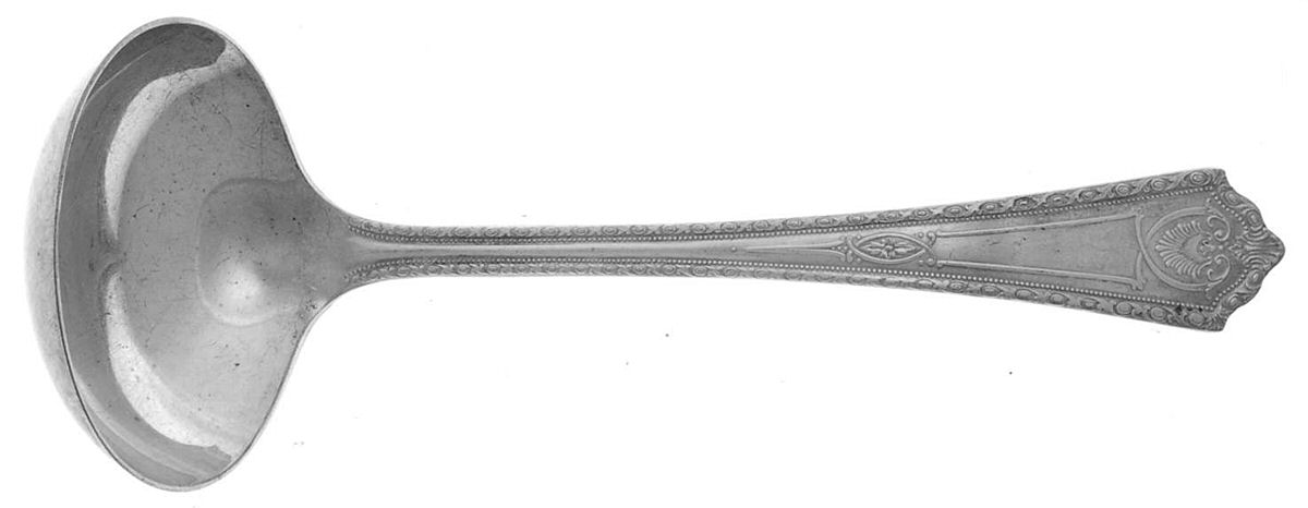 Camden (Silverplate, 1929) Solid Gravy Ladle by International Silver-1