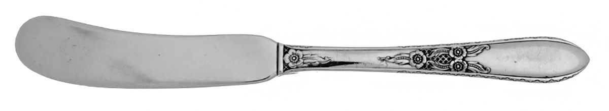 Cameo (Sterling, 1936) Flat Handle Butter Spreader by International Silver-1