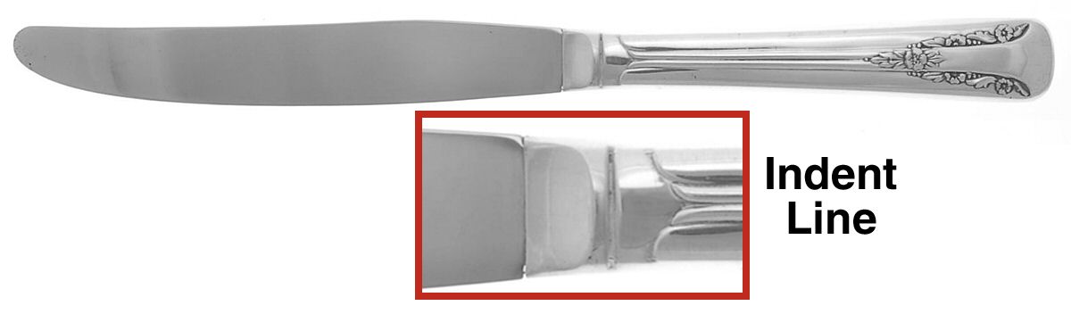 Camelia (Silverplate, 1940) Modern Hollow Knife by International Silver-1
