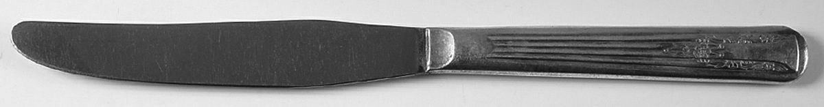 Camelia (Silverplate, 1940) Modern Solid Knife with Pinched Handle by International Silver-1