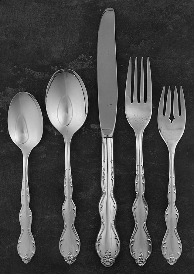 Camelot-Melody (Silverplate, 1964) 5 Piece Place Setting by International Silver-1
