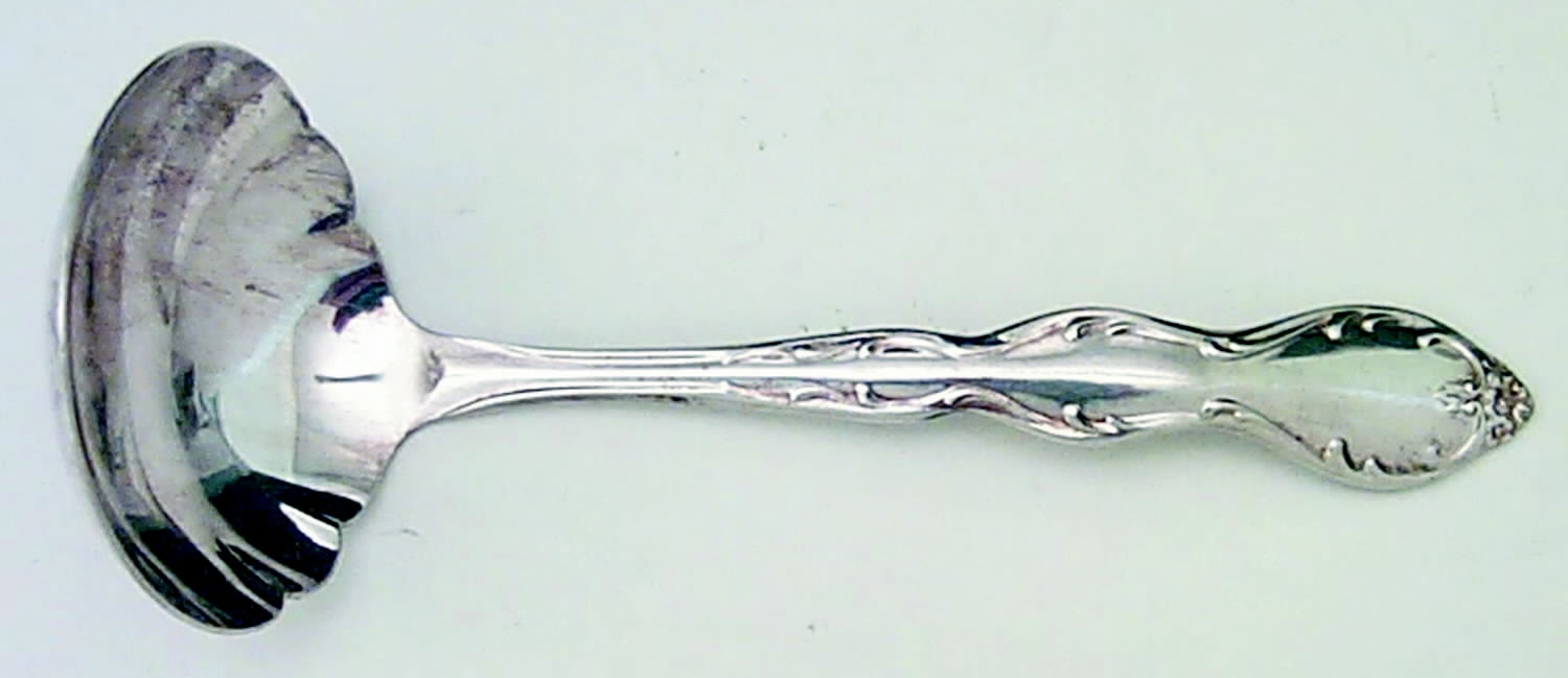 Camelot-Melody (Silverplate, 1964) Solid Gravy Ladle by International Silver-1