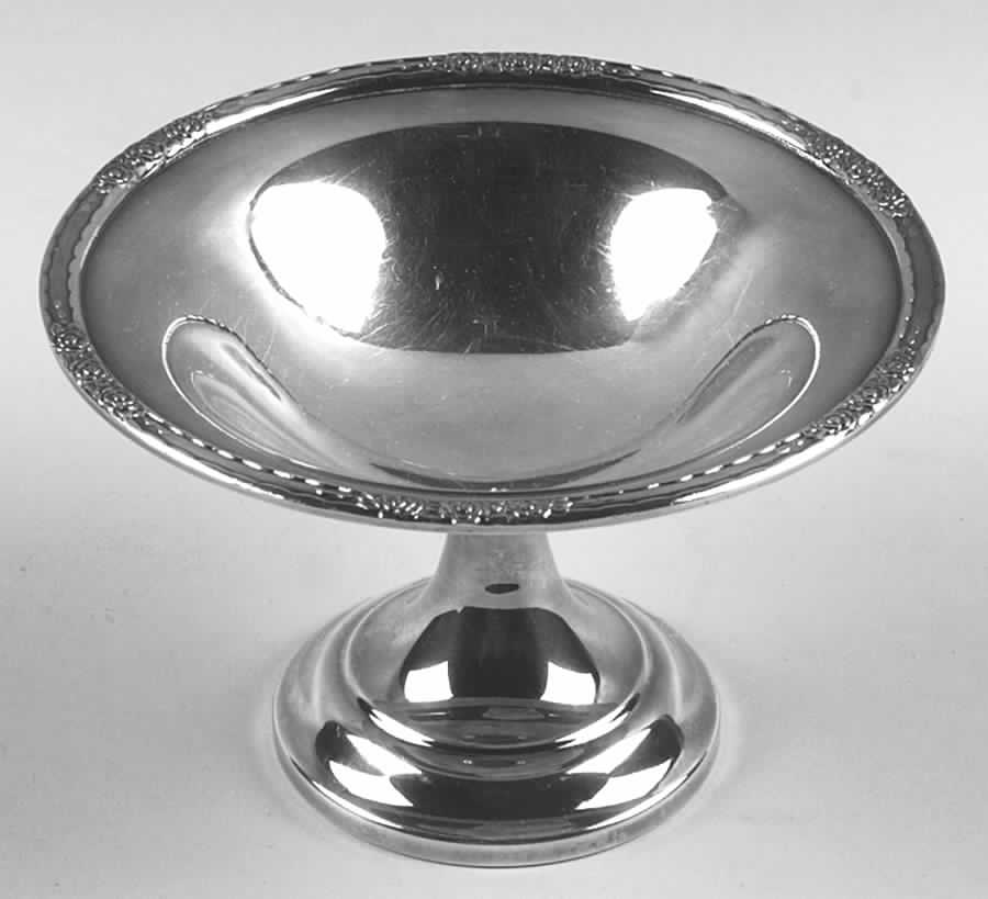 Camille (Silverplate, Hollowware) Small Silverplate Compote by International Silver-1