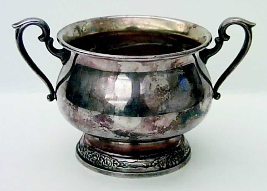 Camille (Silverplate, Hollowware) Silverplate Open Sugar Bowl by International Silver-1