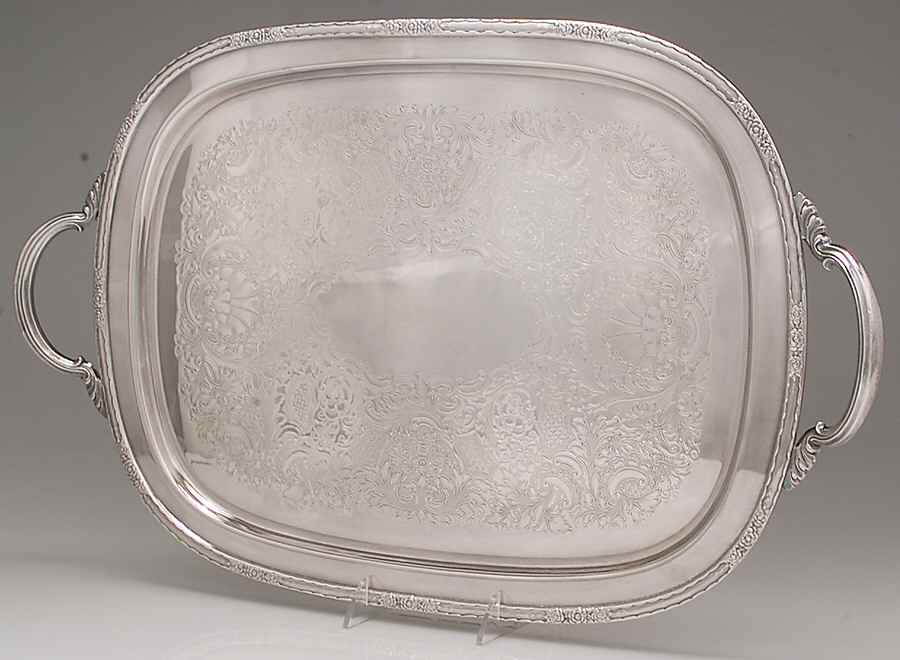 Camille (Silverplate, Hollowware) 19" Waiter Tray by International Silver-1