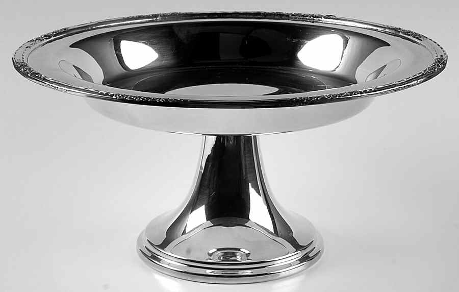 Camille (Silverplate, Hollowware) Silverplate Cake Stand by International Silver-1