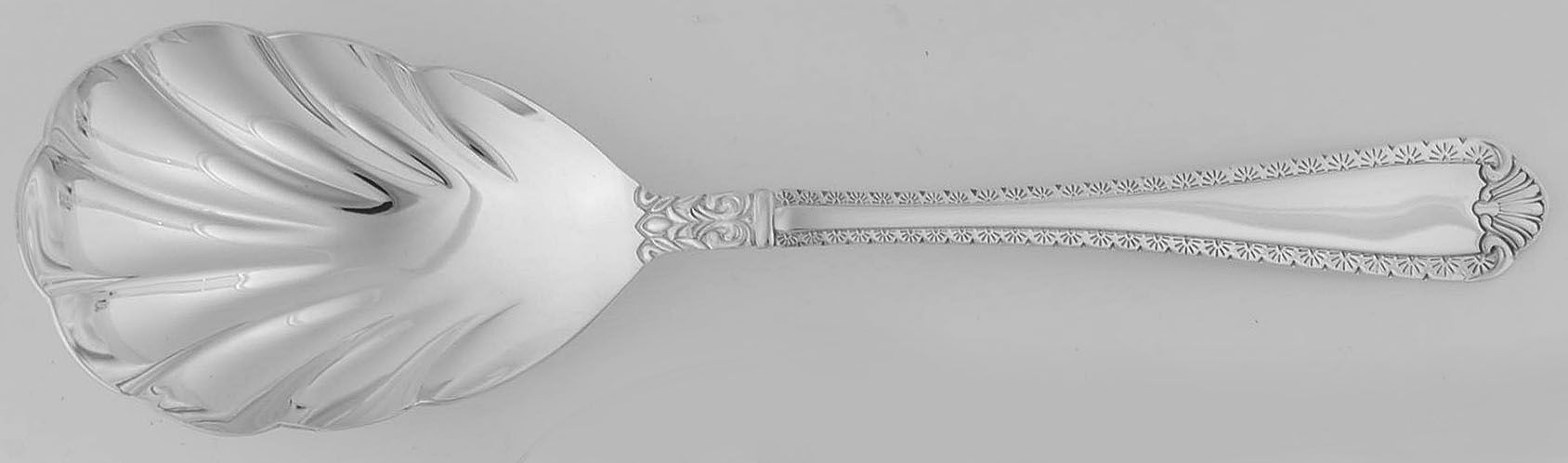 Canfield (Silverplate, 1985) Solid Shell Casserole Spoon by International Silver-1