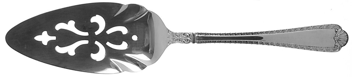 Canfield (Silverplate, 1985) Solid Pierced Pie Server by International Silver-1