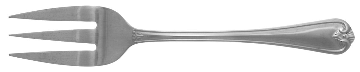 Canfield (Stainless) Medium Solid Cold Meat Serving Fork by International Silver-1
