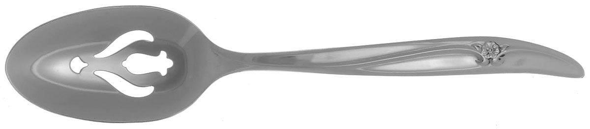 Caprice (Stainless) Pierced Tablespoon (Serving Spoon) by International Silver-1