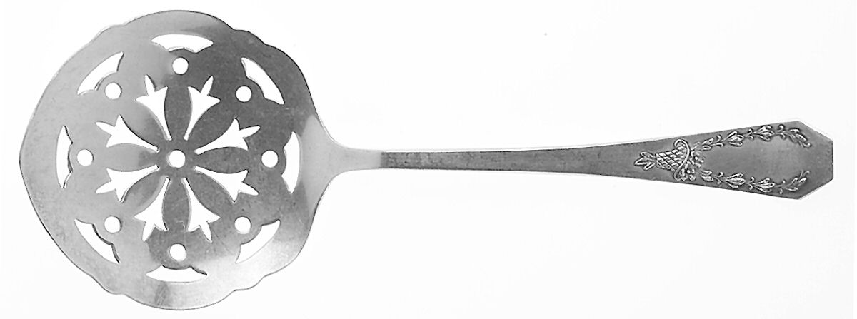 Carolina (Silverplate, 1914) Tomato Server, Solid Piece by International Silver-1