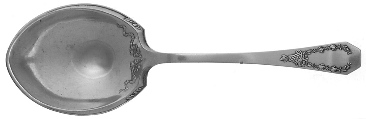 Carolina (Silverplate, 1914) Solid Smooth Casserole Spoon by International Silver-1