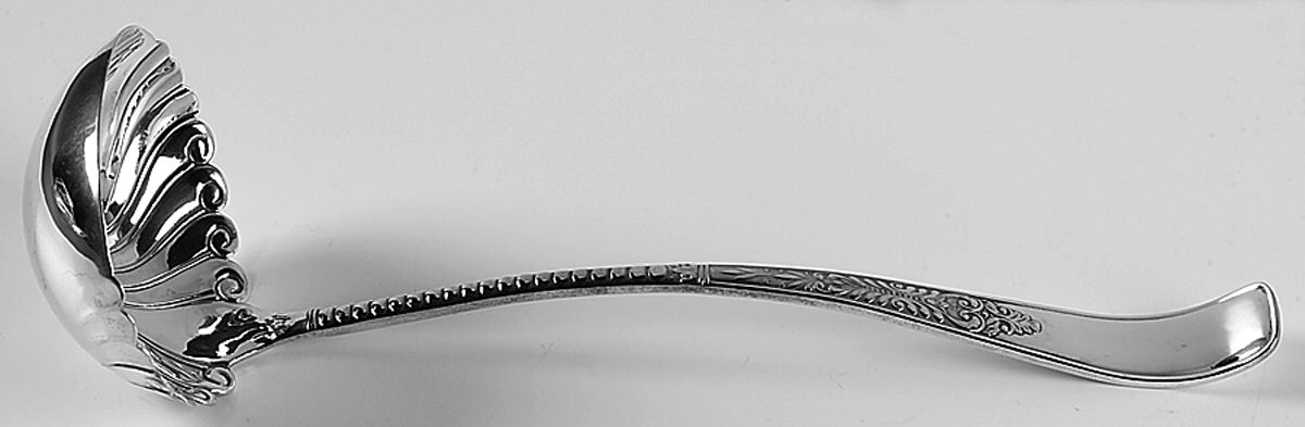 Cardinal (Silverplate, 1887) Solid Soup Ladle by International Silver-1
