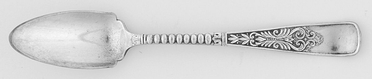 Cardinal (Silverplate, 1887) Fruit/Orange Spoon by International Silver-1