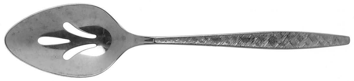 Carino (Stainless) Pierced Tablespoon (Serving Spoon) by International Silver-1