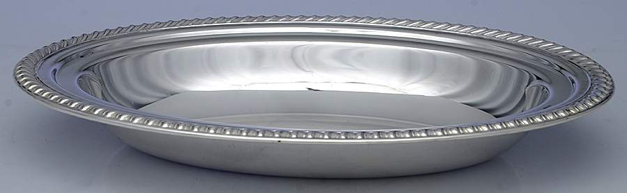 Castleton (Silverplate, Hollowware) Double Vegetable Bowl-No Lid by International Silver-1
