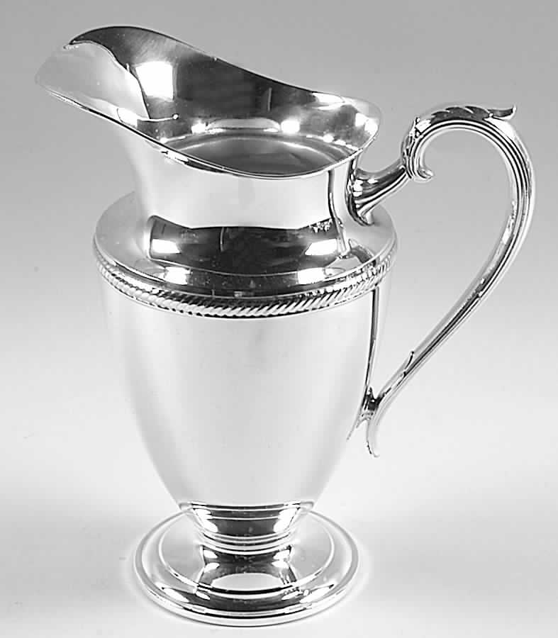Castleton (Silverplate, Hollowware) Silverplate Water Pitcher by International Silver-1
