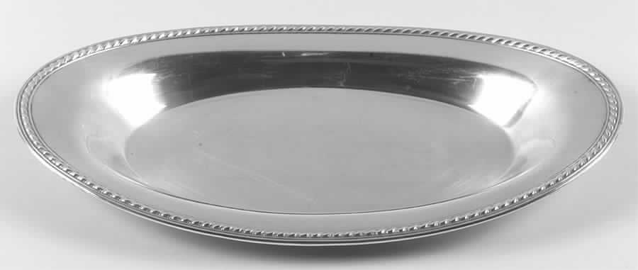 Castleton (Silverplate, Hollowware) Silverplate Bread Tray by International Silver-1