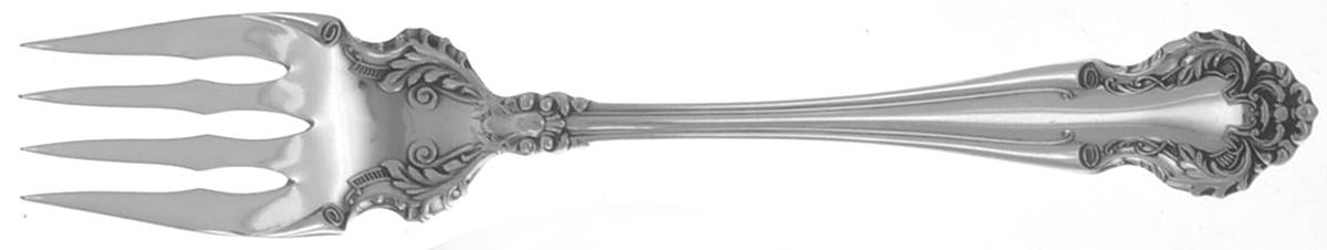 Cedric (Silverplate, 1906) Individual Salad Fork by International Silver-1