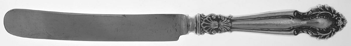 Cedric (Silverplate, 1906) Old French Hollow Knife with Bolster by International Silver-1