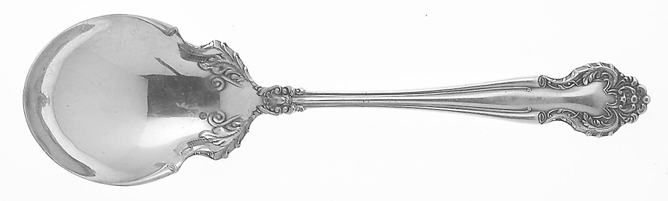 Cedric (Silverplate, 1906) Preserve Spoon by International Silver-1
