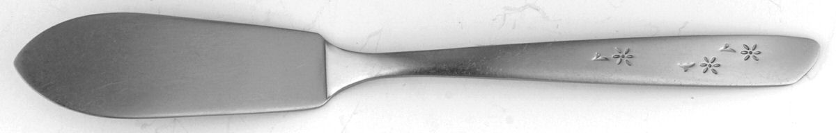 Celestial (Stainless) Flat Handle Master Butter Knife by International Silver-1