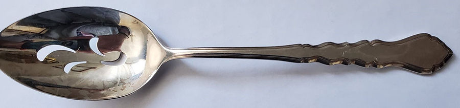 Centennial (Silverplate, 1972) Pierced Tablespoon (Serving Spoon) by International Silver-1
