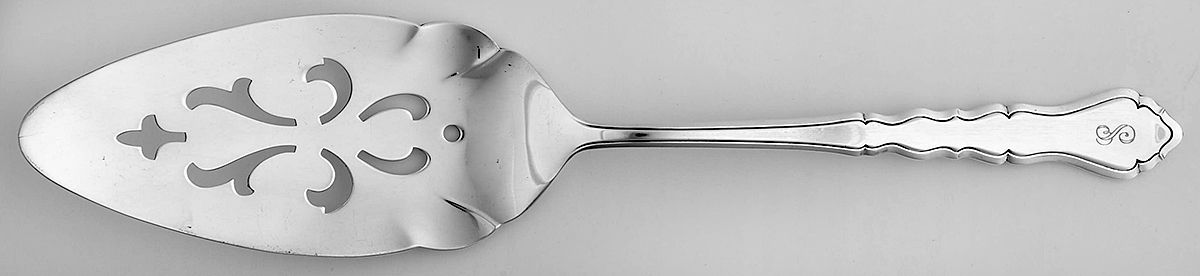 Centennial (Silverplate, 1972) Monogram Solid Pierced Pie Server by International Silver-1